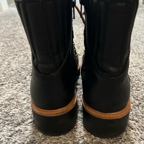 Indigo rd. Womens black boots with shearling detail size 8.5 - Picture 6 of 7